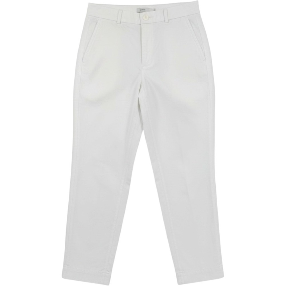 SPANX Stretch Twill Straight Leg Ankle Pants S White Clean Girl NWT
